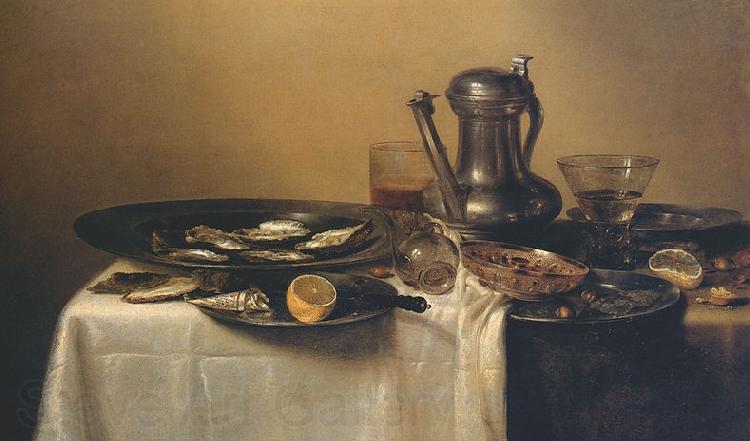 Willem Claesz Heda Nature morte aux pieces d etain